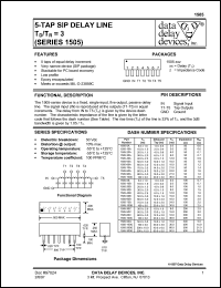 datasheet for 1505-300G by 