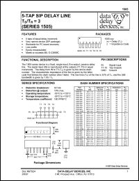 datasheet for 1505-50A by 