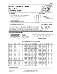 datasheet for 1504-160F by 