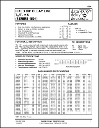 datasheet for 1504-200B by 