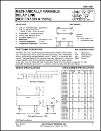 datasheet for 1503J-150A by 