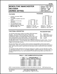 datasheet for 3D7502G-25 by 