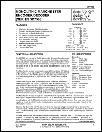 datasheet for 3D7503D-20 by 