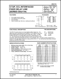 datasheet for DDU11H-5M by 