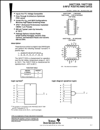 datasheet for 74ACT11030D by Texas Instruments