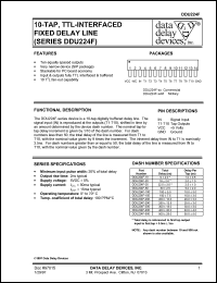 datasheet for DDU224F-20 by 