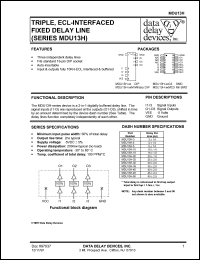 datasheet for MDU13H-30MC3 by 