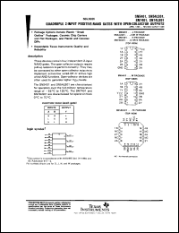 datasheet for SN5401J by Texas Instruments