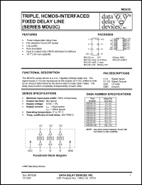 datasheet for MDU3C-20M by 