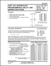 datasheet for PDU1016H-15M by 