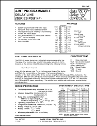 datasheet for PDU14F-4MC4 by 