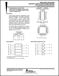 datasheet for SN54ALS03BJ by Texas Instruments