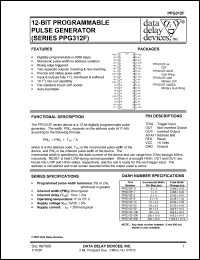 datasheet for PPG312F-50M by 