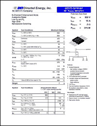 datasheet for DE275-501N16A by 