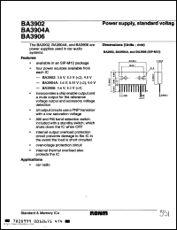 datasheet for BA3902 by ROHM