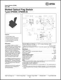 datasheet for OPB680-20 by 