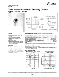 datasheet for OP124 by 