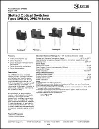 datasheet for OPB370L55 by 