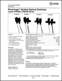 datasheet for OPB491T11 by 