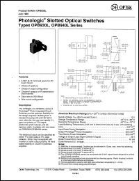 datasheet for OPB940W51 by 