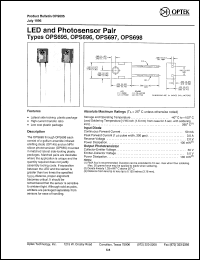 datasheet for OPS696 by 