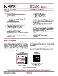 datasheet for XCCACE128-I by 