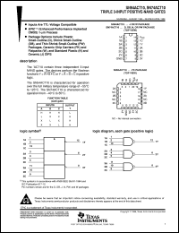datasheet for SN74ACT10D by Texas Instruments