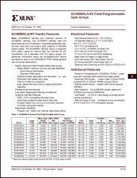 datasheet for XC40250XV-07PG559C by 