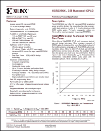 datasheet for XCR3256XL-12FT256C by 