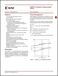 datasheet for XC9572-10TQ100I by 