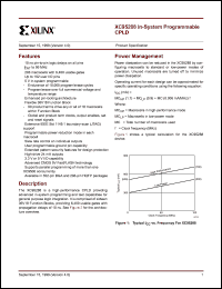 datasheet for XC95288-20HQ208C by 