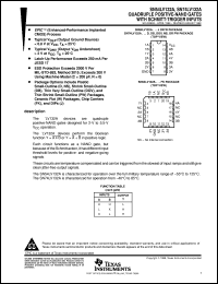 datasheet for SN74LV132ADBR by Texas Instruments