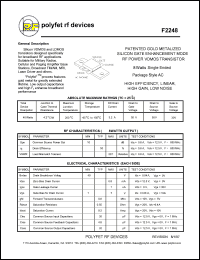 datasheet for F2248 by 