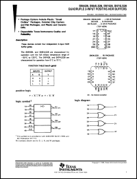 datasheet for SN5428J by Texas Instruments