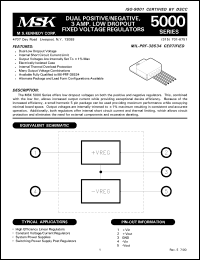 datasheet for MSK5002TS by 