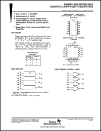 datasheet for JM38510/38402B2A by Texas Instruments