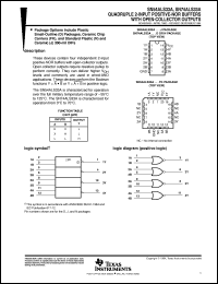 datasheet for SN54ALS33AJ by Texas Instruments
