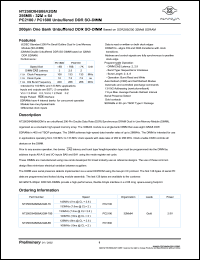 datasheet for NT256D64S88A2GM-8B by 