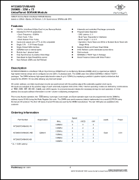 datasheet for NT256S72V89A0G-7K by 