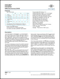 datasheet for NT5SV8M8DT-7K by 