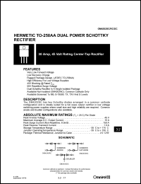 datasheet for OM4202RC by 