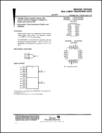 datasheet for SN54S260J by Texas Instruments