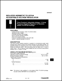 datasheet for OM7603ST by 