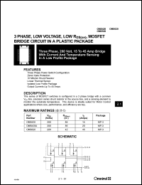 datasheet for OMS520 by 