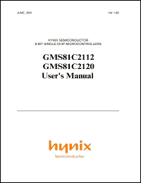 datasheet for GMS81C2120 by 