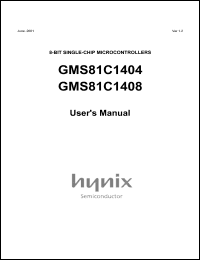 datasheet for GMS87C1408 by 