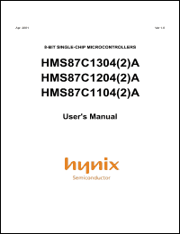 datasheet for HMS87C1302A by 