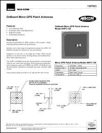 datasheet for ANPC-129 by M/A-COM - manufacturer of RF