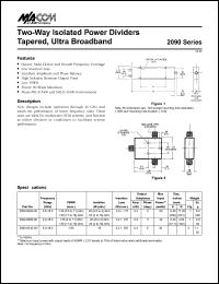 datasheet for 2090-6204-00 by M/A-COM - manufacturer of RF
