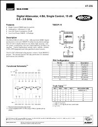 datasheet for AT-226 by M/A-COM - manufacturer of RF